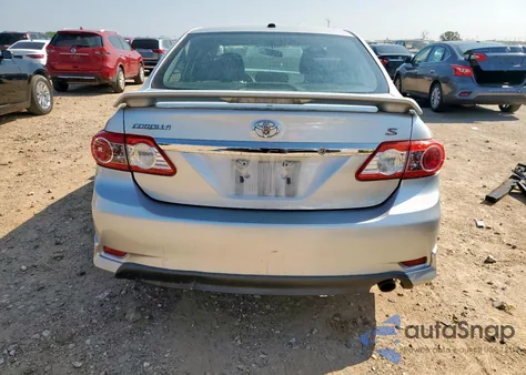 2011 Toyota Corolla Base из США, поврежденный, VIN 2T1BU4EEXBC732380